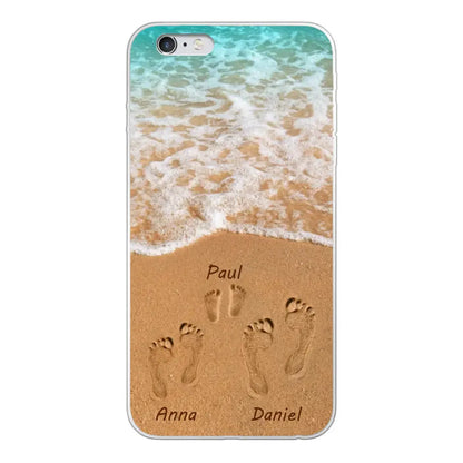 Strandvakantie - Gepersonaliseerde telefoonhoes 