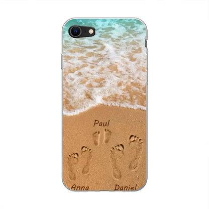 Strandvakantie - Gepersonaliseerde telefoonhoes 