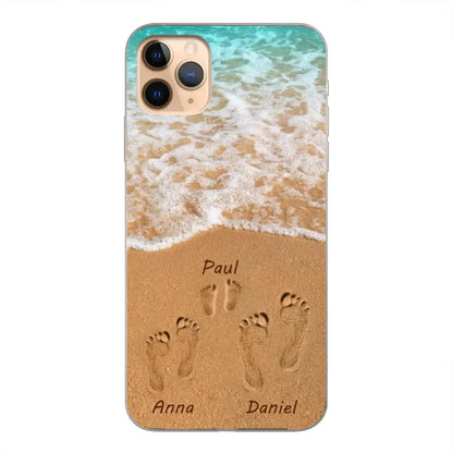 Strandvakantie - Gepersonaliseerde telefoonhoes 