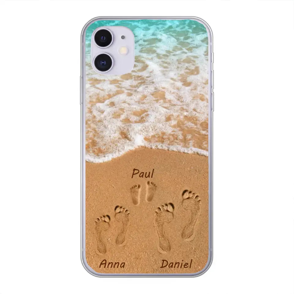 Strandvakantie - Gepersonaliseerde telefoonhoes 