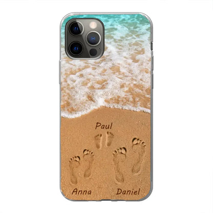 Strandvakantie - Gepersonaliseerde telefoonhoes 
