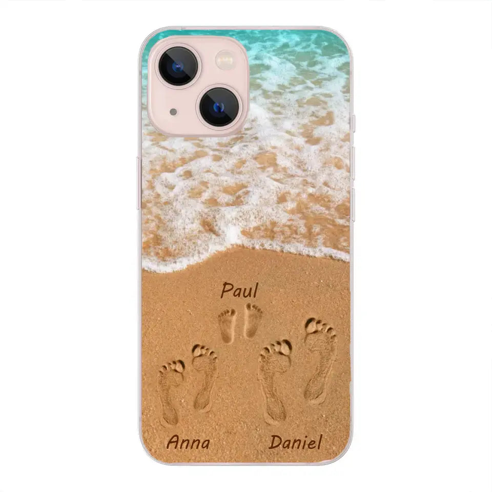 Strandvakantie - Gepersonaliseerde telefoonhoes 