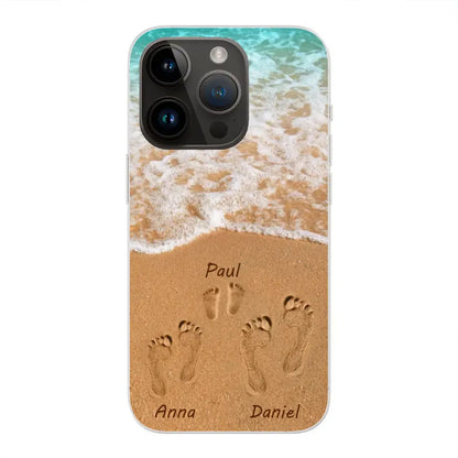 Strandvakantie - Gepersonaliseerde telefoonhoes 