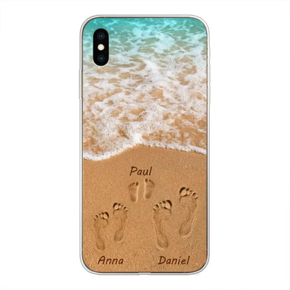 Strandvakantie - Gepersonaliseerde telefoonhoes 