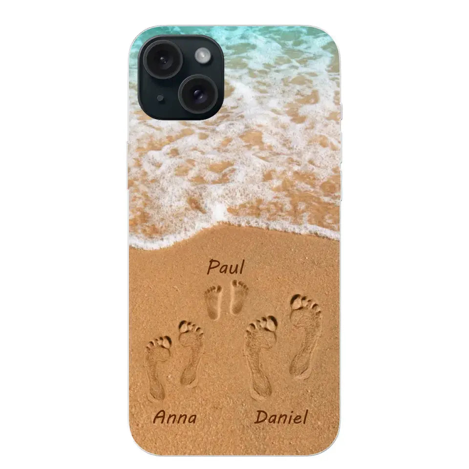 Strandvakantie - Gepersonaliseerde telefoonhoes 