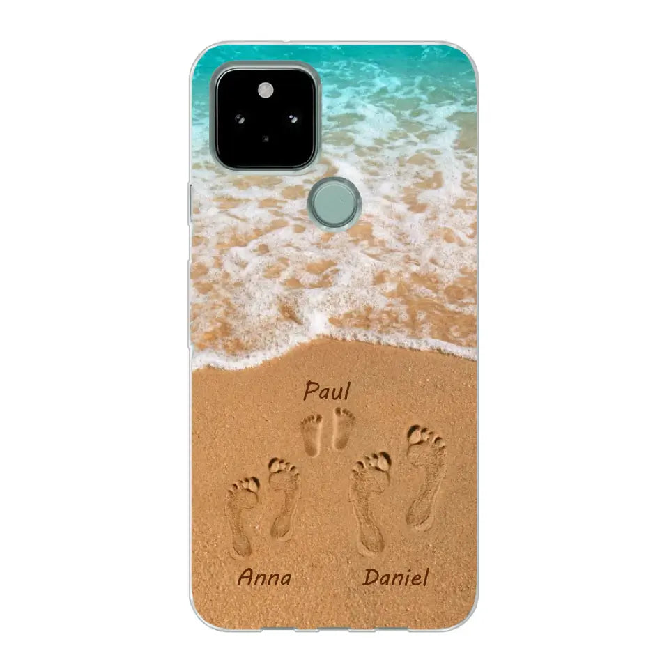 Strandvakantie - Gepersonaliseerde telefoonhoes 