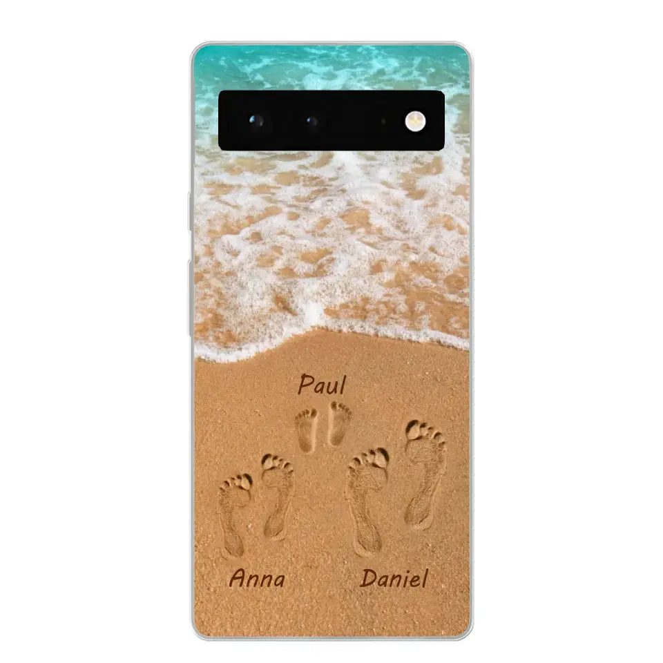 Strandvakantie - Gepersonaliseerde telefoonhoes 