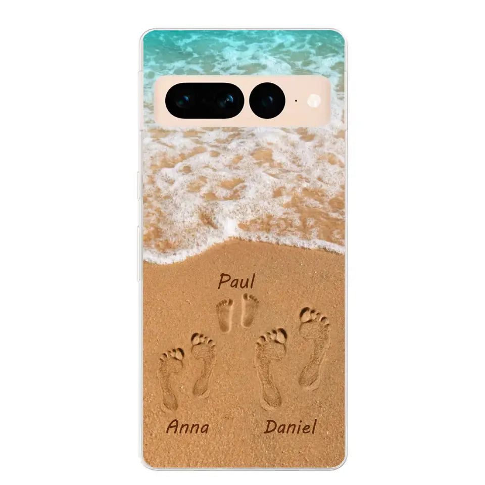 Strandvakantie - Gepersonaliseerde telefoonhoes 