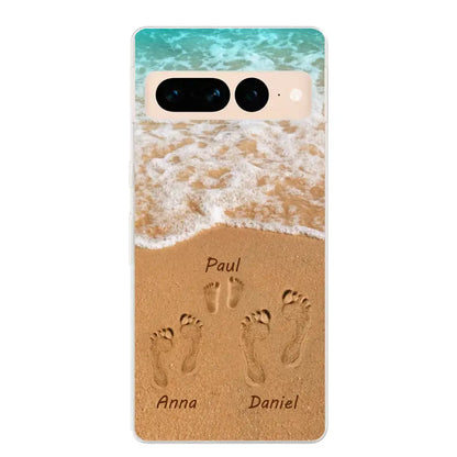 Strandvakantie - Gepersonaliseerde telefoonhoes 