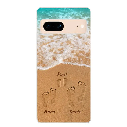 Strandvakantie - Gepersonaliseerde telefoonhoes 