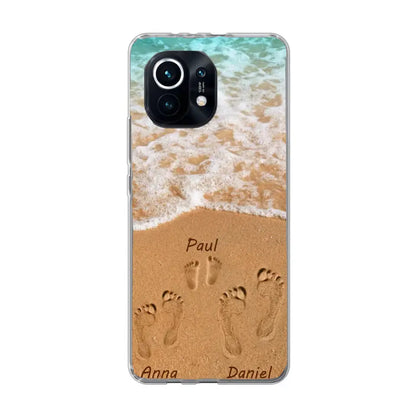 Strandvakantie - Gepersonaliseerde telefoonhoes 