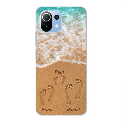 Strandvakantie - Gepersonaliseerde telefoonhoes 