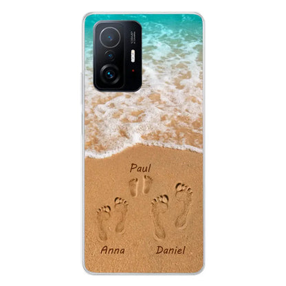 Strandvakantie - Gepersonaliseerde telefoonhoes 