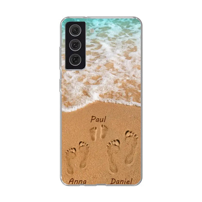 Strandvakantie - Gepersonaliseerde telefoonhoes 