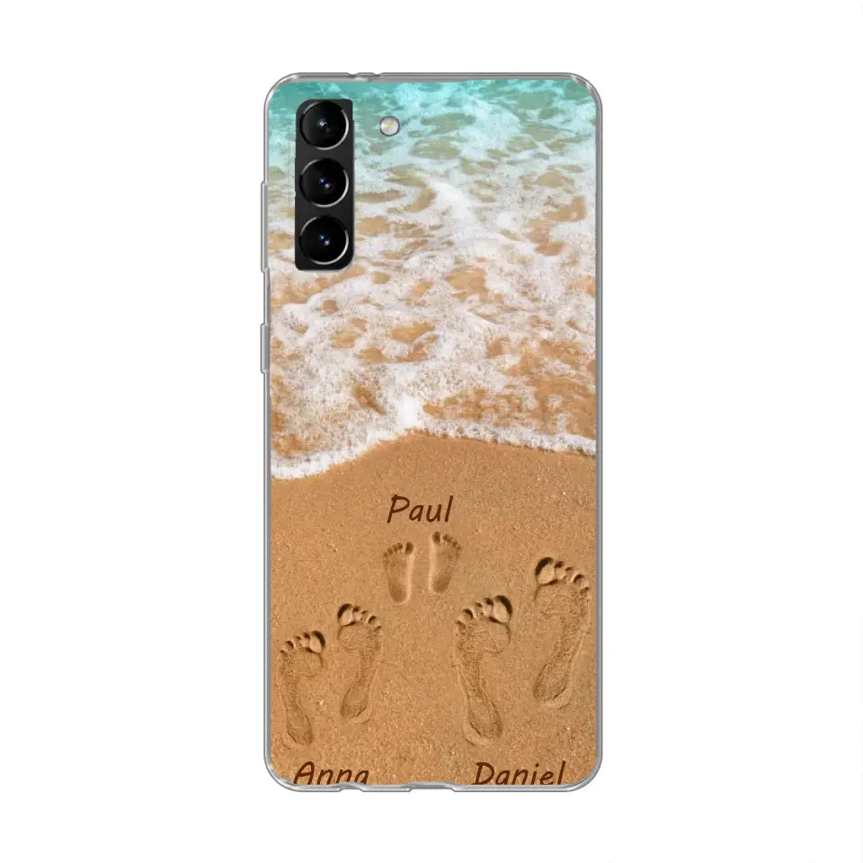 Strandvakantie - Gepersonaliseerde telefoonhoes 