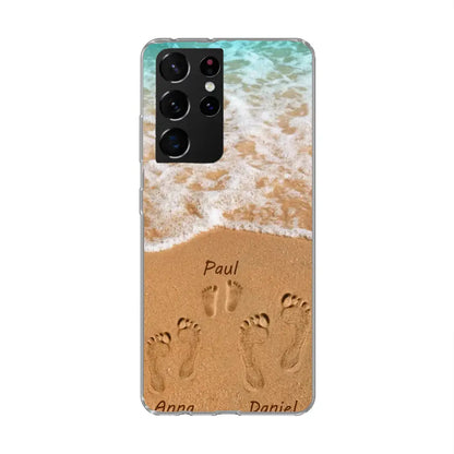Strandvakantie - Gepersonaliseerde telefoonhoes 