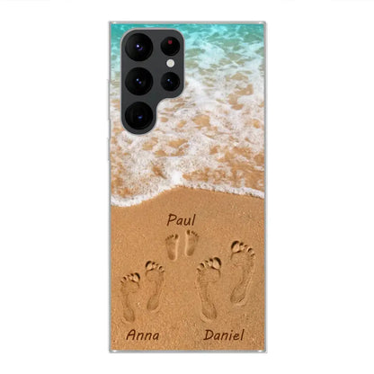 Strandvakantie - Gepersonaliseerde telefoonhoes 