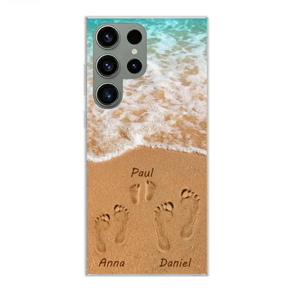 Strandvakantie - Gepersonaliseerde telefoonhoes 