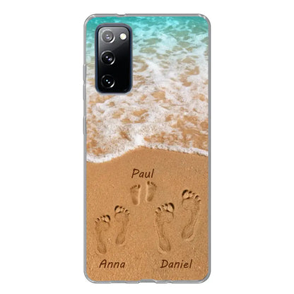 Strandvakantie - Gepersonaliseerde telefoonhoes 