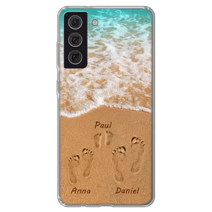 Strandvakantie - Gepersonaliseerde telefoonhoes 