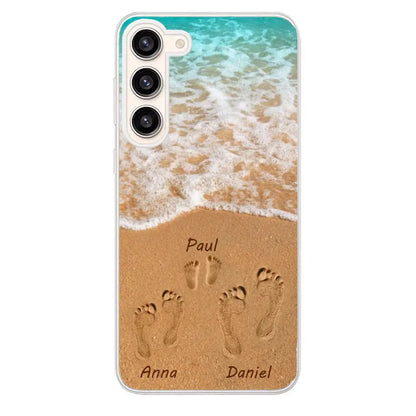 Strandvakantie - Gepersonaliseerde telefoonhoes 