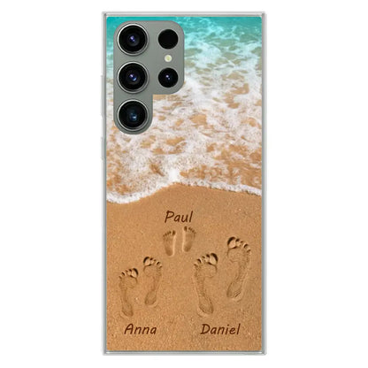 Strandvakantie - Gepersonaliseerde telefoonhoes 