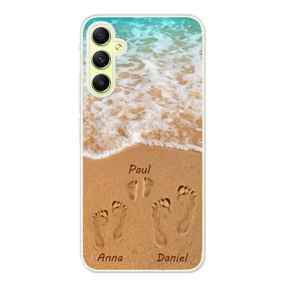 Strandvakantie - Gepersonaliseerde telefoonhoes 