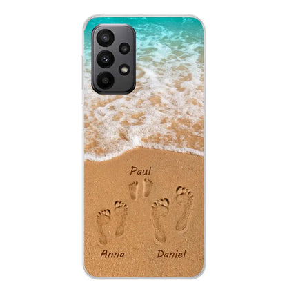 Strandvakantie - Gepersonaliseerde telefoonhoes 