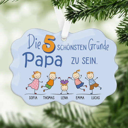 De beste redenen - Gepersonaliseerde hanger 
