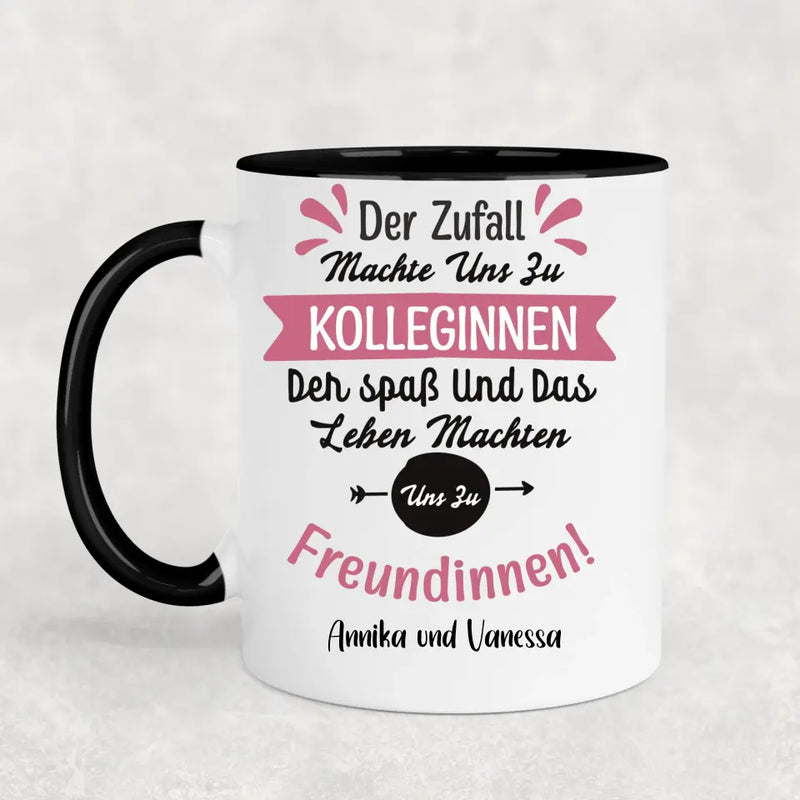 Der Spaß und das Leben - Personalisierte Tasse