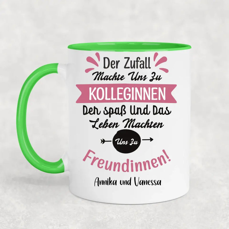 Der Spaß und das Leben - Personalisierte Tasse