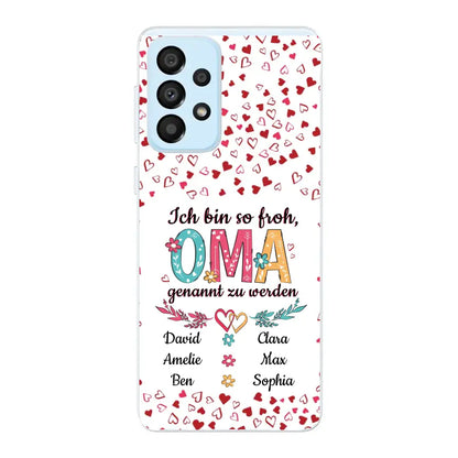 Zo blij - Gepersonaliseerd telefoonhoesje 