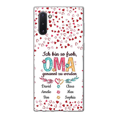 Zo blij - Gepersonaliseerd telefoonhoesje 