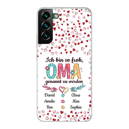 Zo blij - Gepersonaliseerd telefoonhoesje 