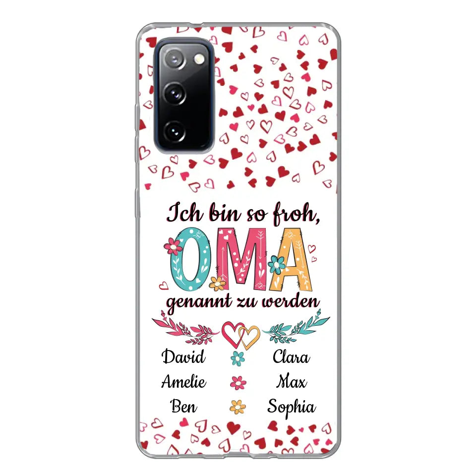 Zo blij - Gepersonaliseerd telefoonhoesje 