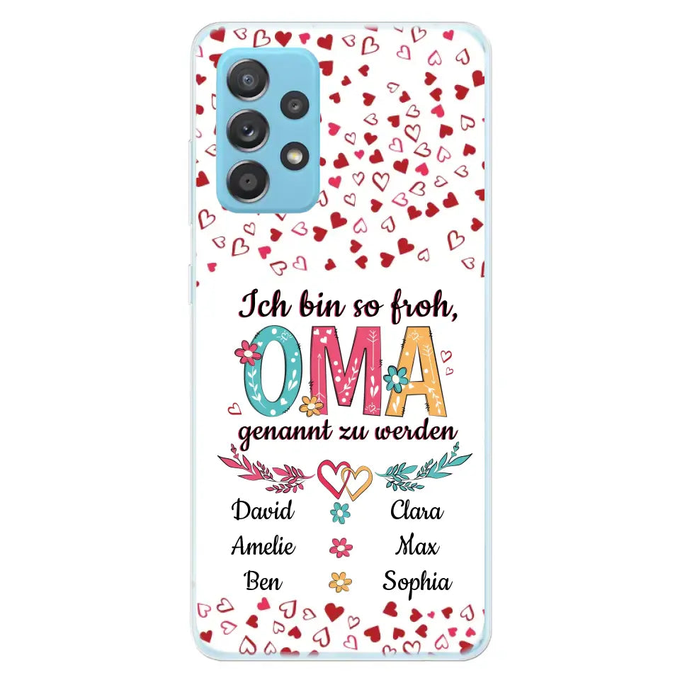 Zo blij - Gepersonaliseerd telefoonhoesje 
