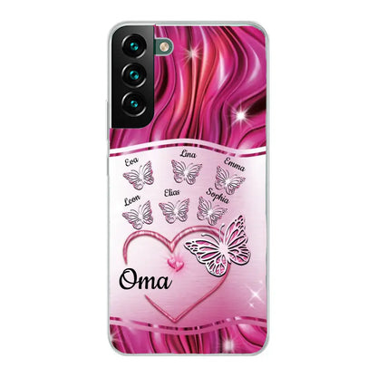 Schmetterlingszauber - Personalisierte Handyhülle