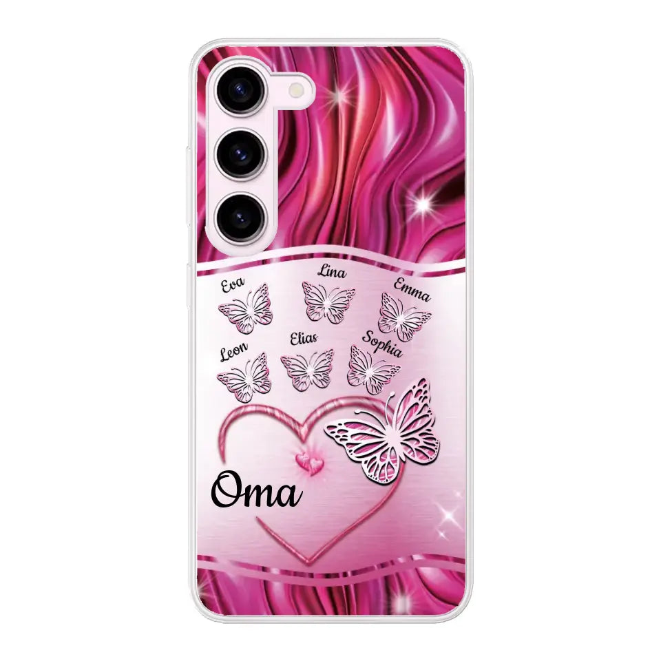 Schmetterlingszauber - Personalisierte Handyhülle