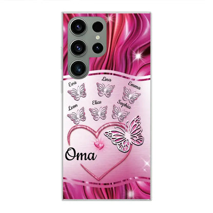 Schmetterlingszauber - Personalisierte Handyhülle