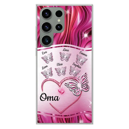 Schmetterlingszauber - Personalisierte Handyhülle