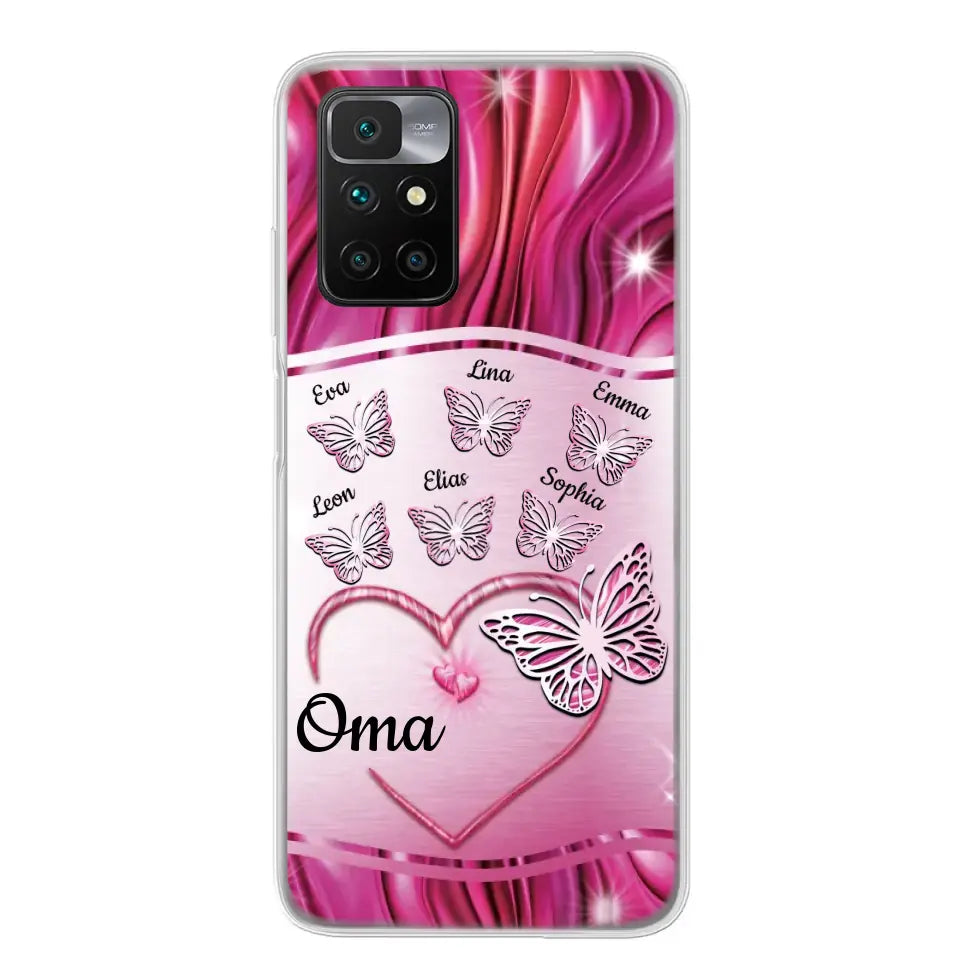Schmetterlingszauber - Personalisierte Handyhülle