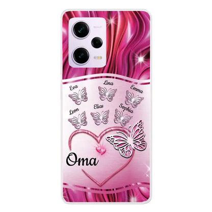 Schmetterlingszauber - Personalisierte Handyhülle