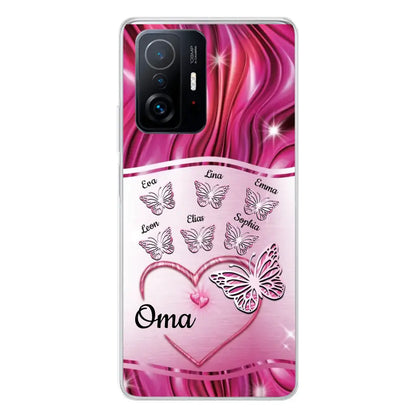 Schmetterlingszauber - Personalisierte Handyhülle