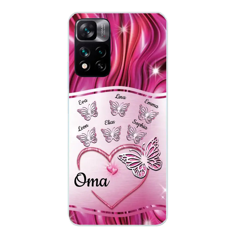 Schmetterlingszauber - Personalisierte Handyhülle
