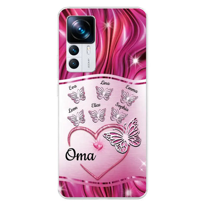 Schmetterlingszauber - Personalisierte Handyhülle
