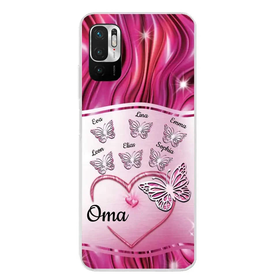 Schmetterlingszauber - Personalisierte Handyhülle