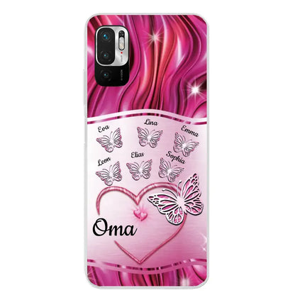 Schmetterlingszauber - Personalisierte Handyhülle