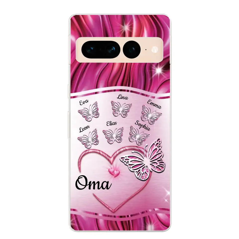 Schmetterlingszauber - Personalisierte Handyhülle