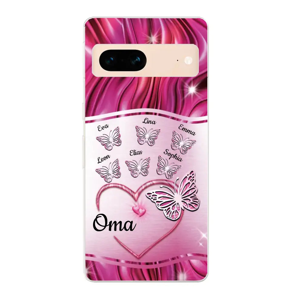 Schmetterlingszauber - Personalisierte Handyhülle