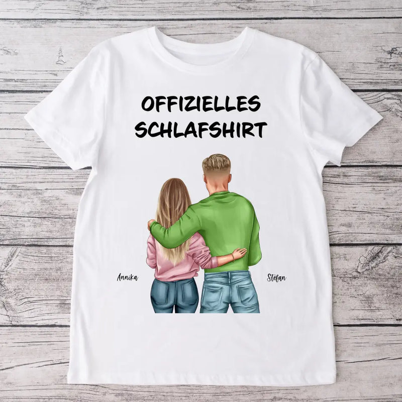 Pärchen - Personalisiertes T-Shirt